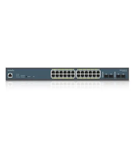 24-Port Gigabit PoE  Switch with 240W Bu