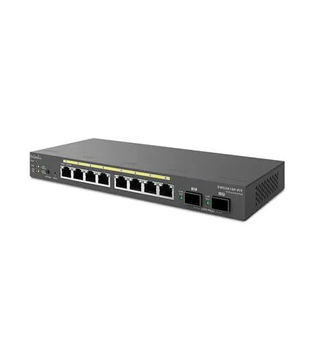 8-Port Gigabit PoE Switch with 55W Budge