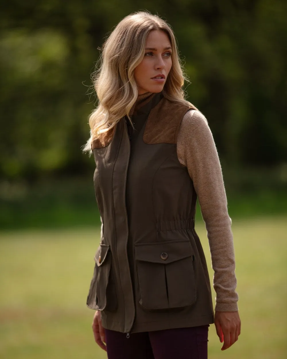 Alan Paine Ladies Lockwood Shooting Waistcoat