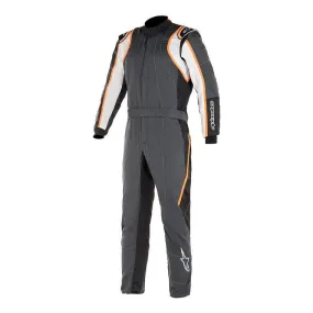 Alpinestars GP Race v2 Boot Cut Suit - Anthracite/White/Orange