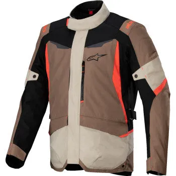 Alpinestars ST-1 WP Jacket Dark Khaki/Sand/Black/Red Fluo