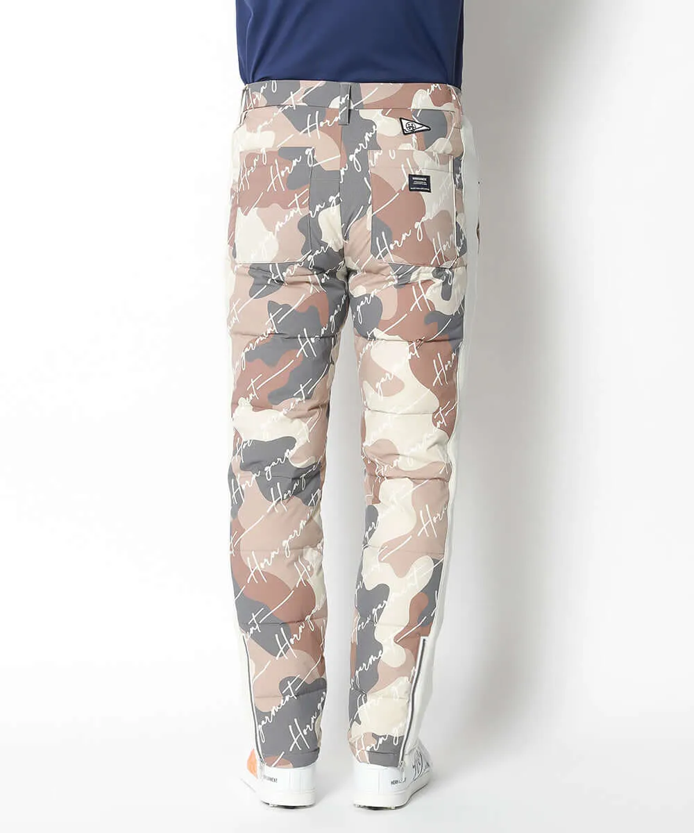 Alto Camouflage Down Pants | MEN