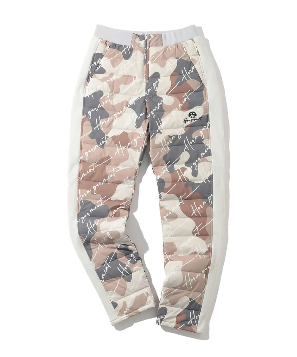 Alto Camouflage Down Pants | WOMEN