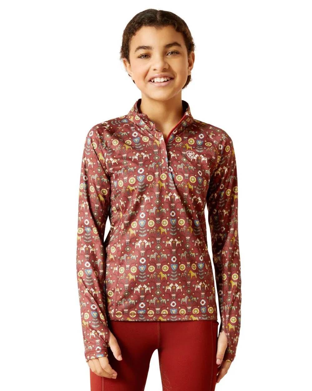 Ariat Childrens Lowell 2.0 1/4 Zip Base Layer