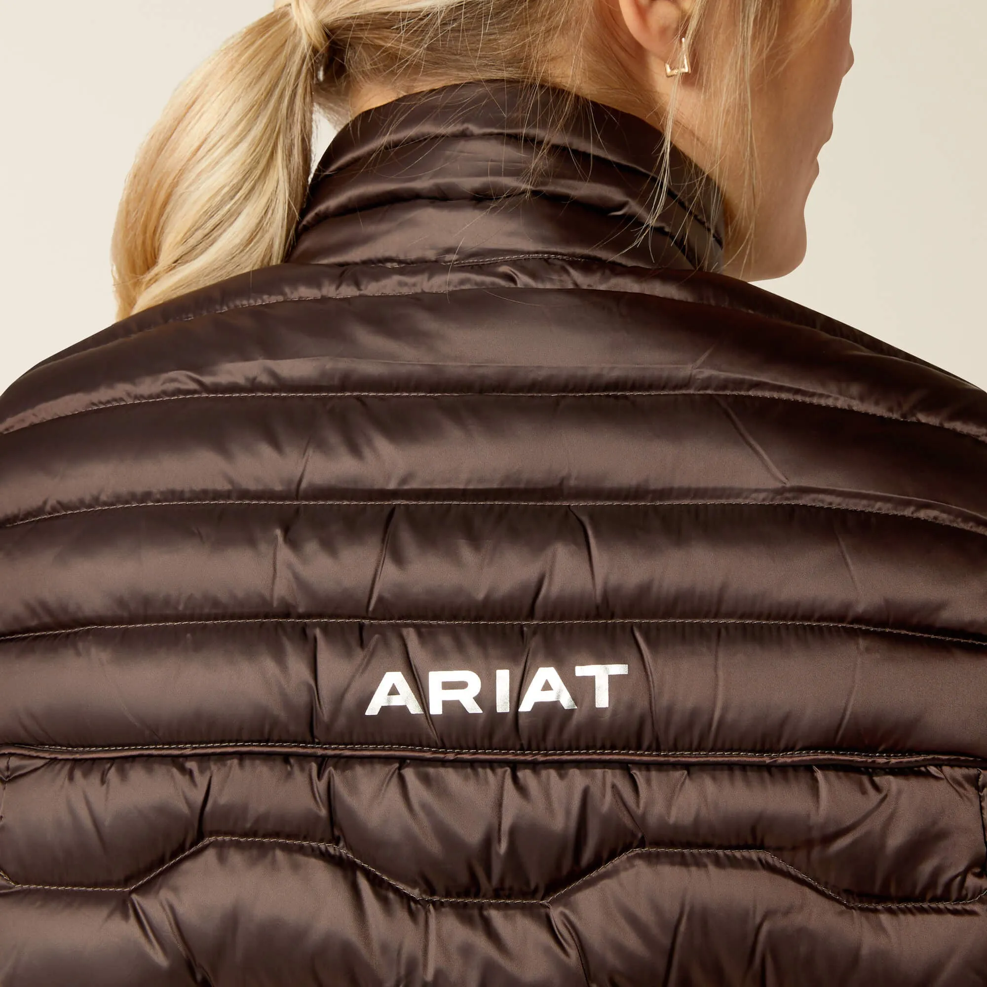 ARIAT Ideal Down Gilet - Womens - Chocolate