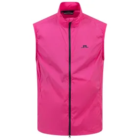 Ash Stretch Light Packable Gilet Fuchsia Purple - SS24