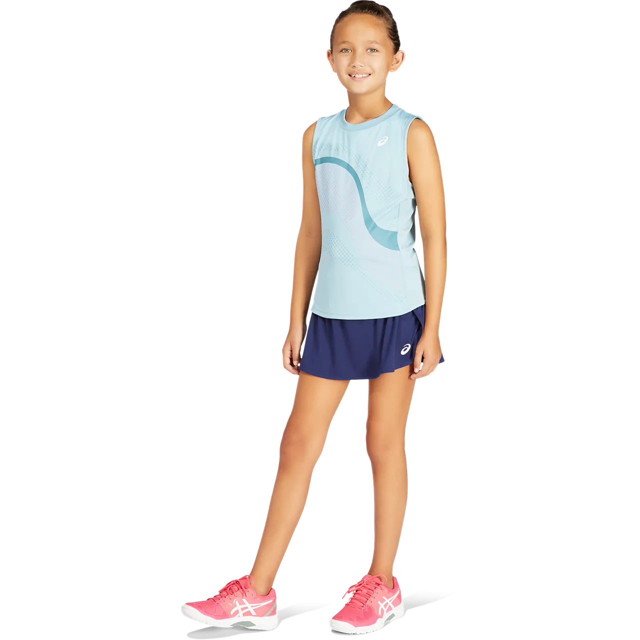 Asics Girls Tennis Skort Peacoat