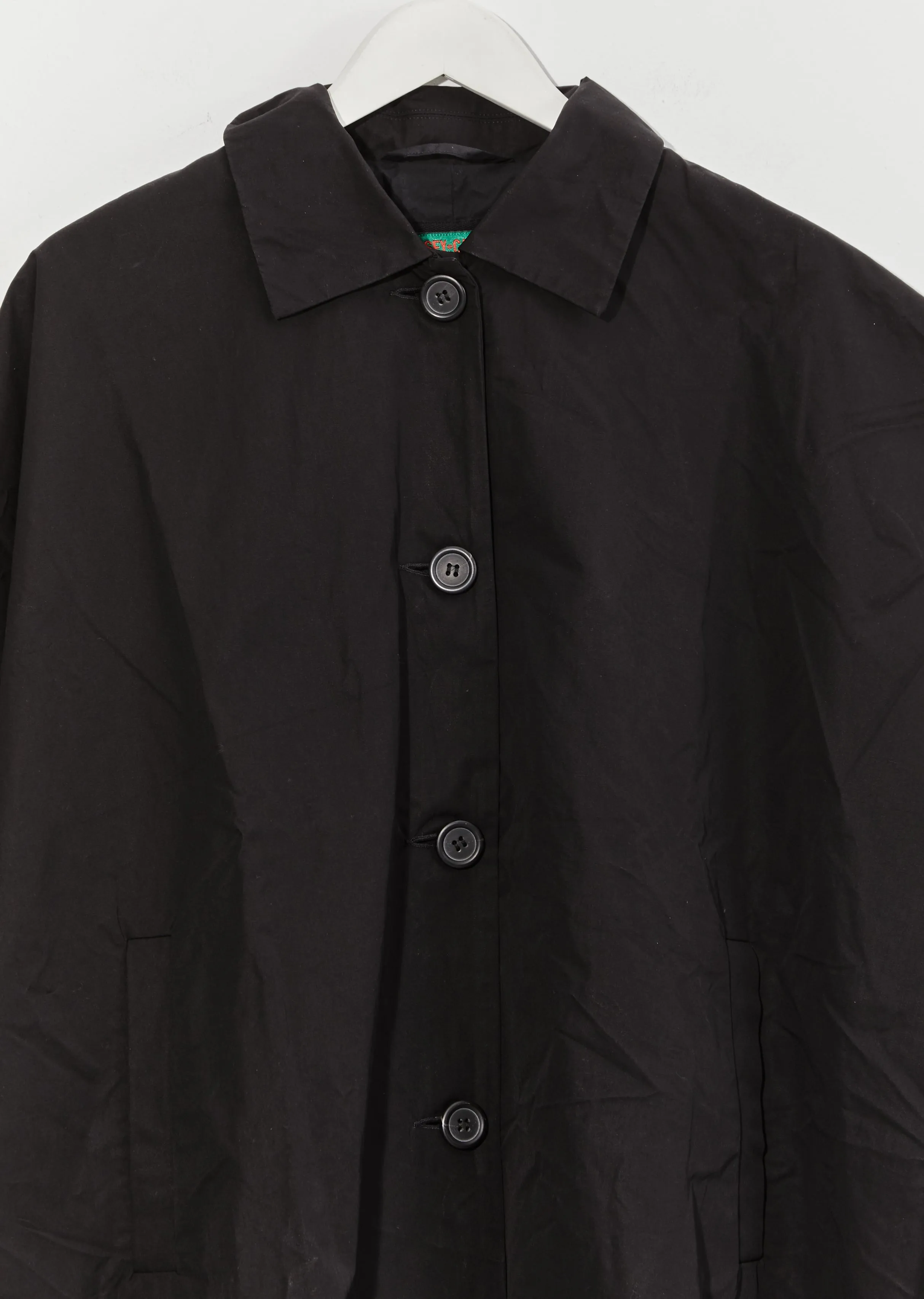 Atomless Coat - Pop Heavy — Black