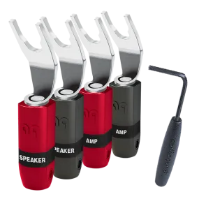 AudioQuest SureGrip300 Spade Connectors - 4 Pack