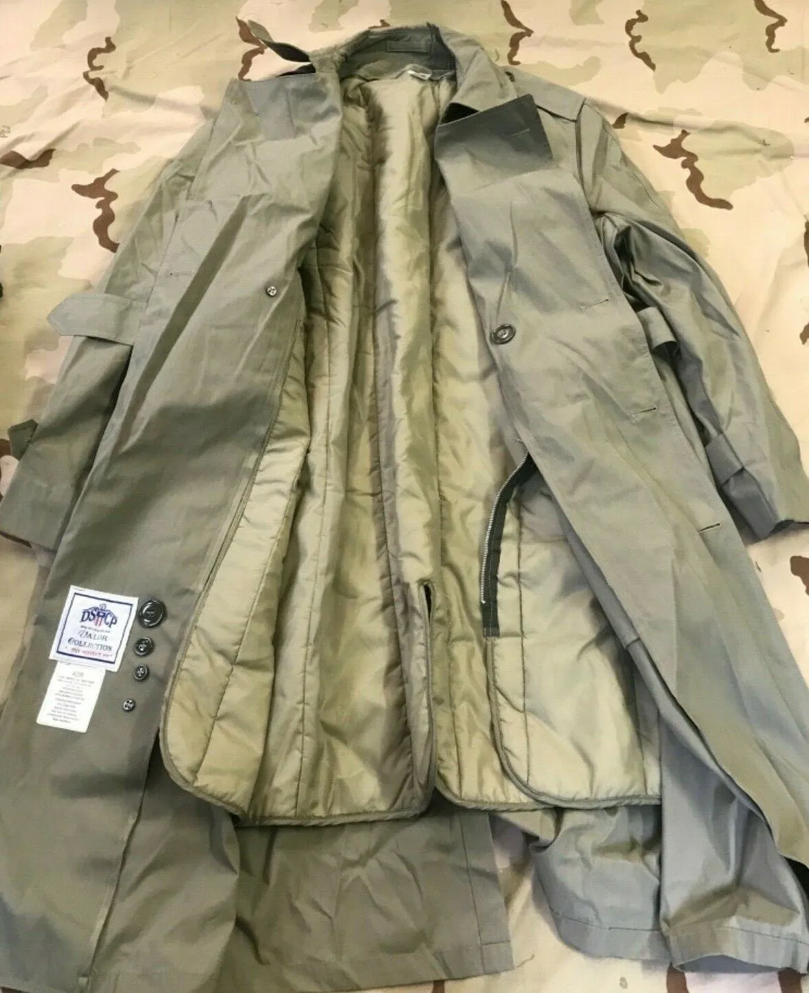 Authentic 42R USMC Trench Coat