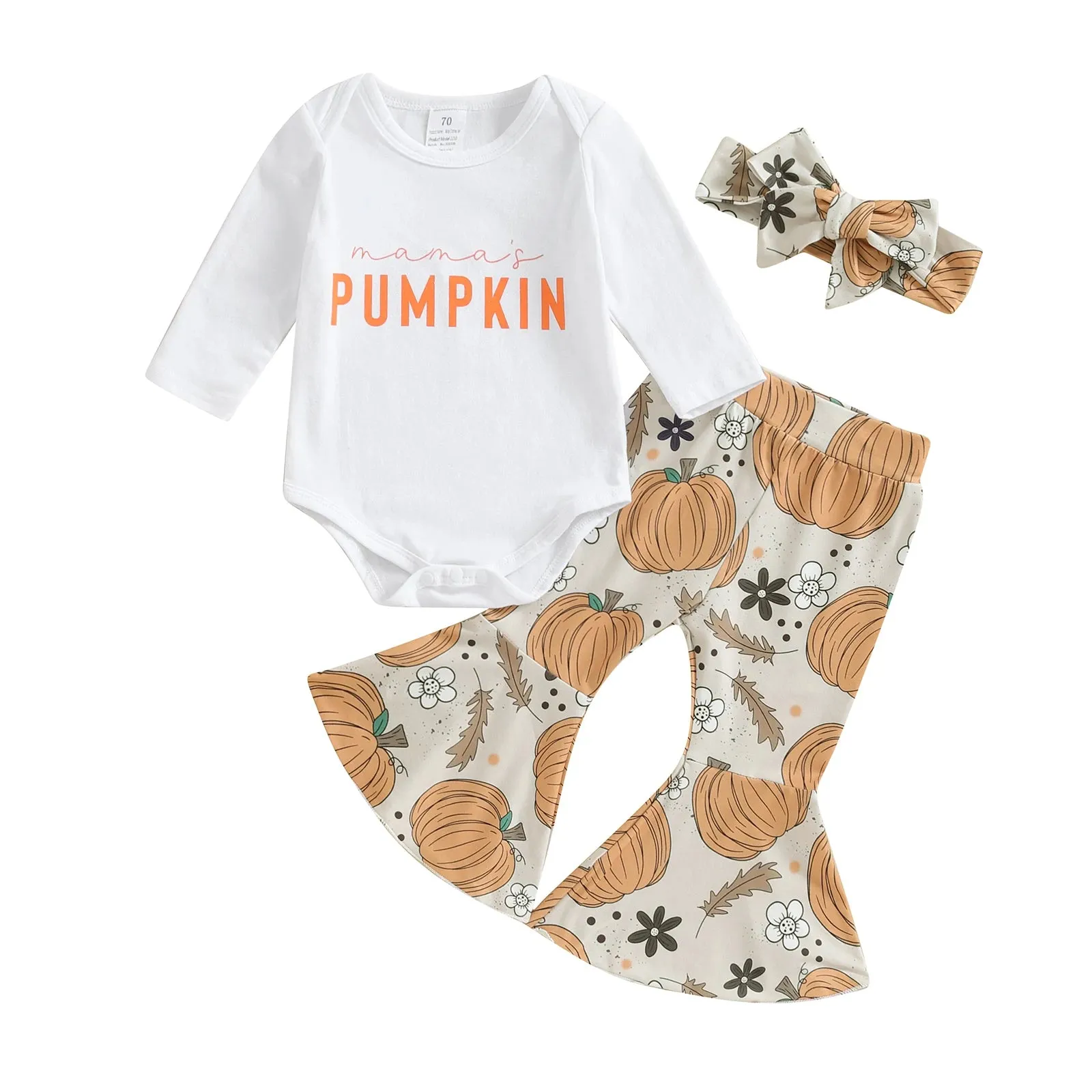 Baby Girls Halloween Pant Set