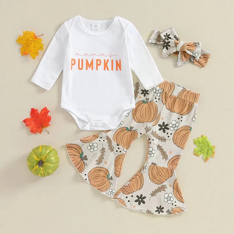 Baby Girls Halloween Pant Set