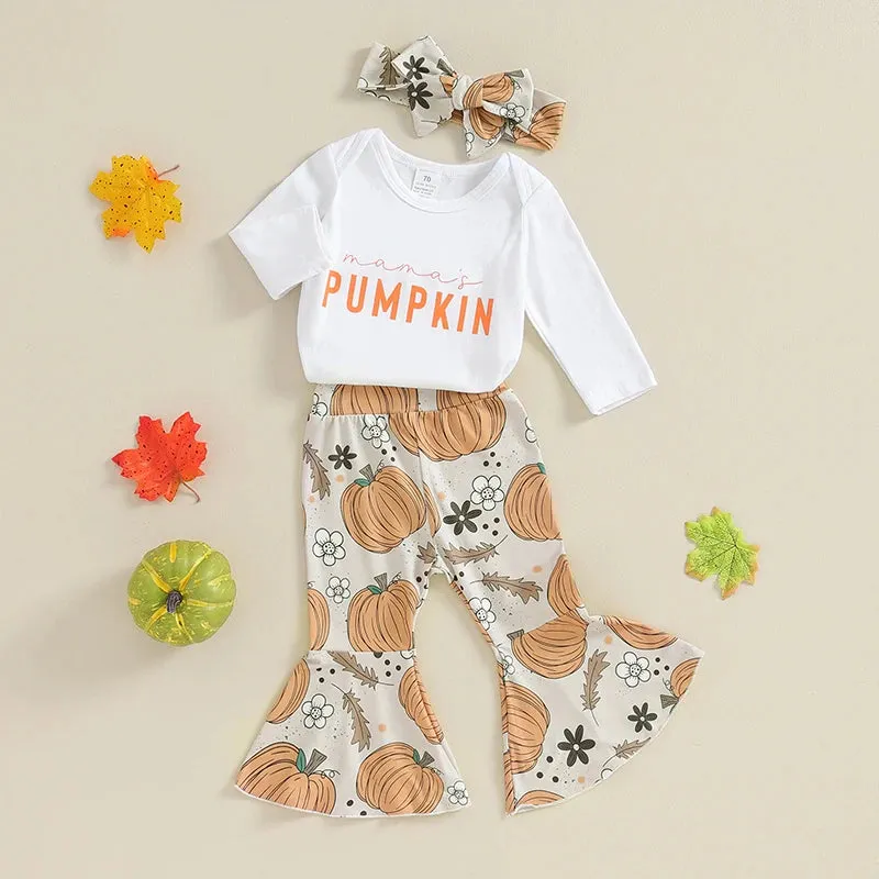 Baby Girls Halloween Pant Set