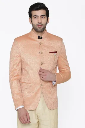 Banarsi Rayon Cotton Cotton Pink Blazer