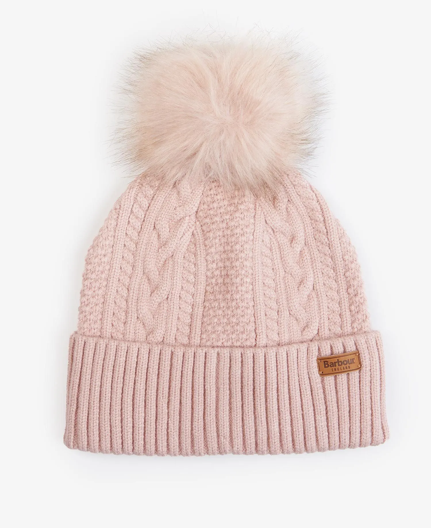 Barbour Alnwick Rose Pink Beanie LHA0454