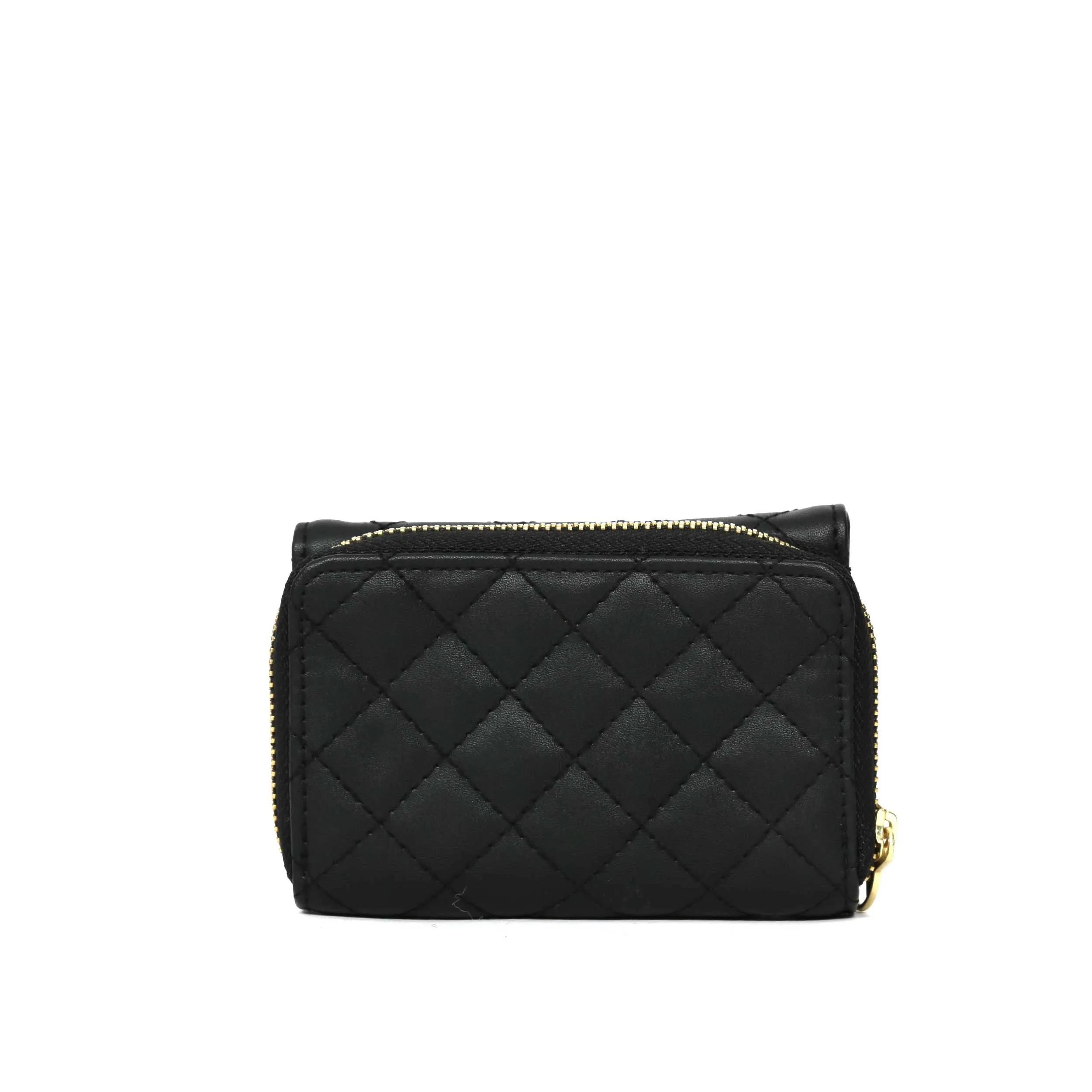 Barbour Aurora Tri Fold Ladies Purse in Black