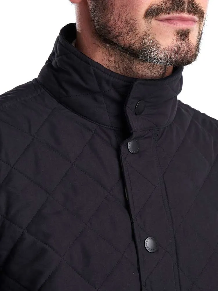 BARBOUR Shoveler Quilted Jacket - Mens - Navy