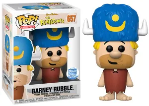 Barney Rubble (Water Buffalo Hat, The Flintstones) 657 - Funko Shop Exclusive  [Condition: 8/10]