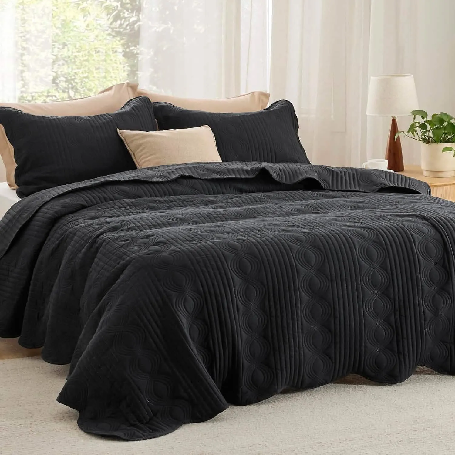 Bedsure Ultrasonic Quilt set