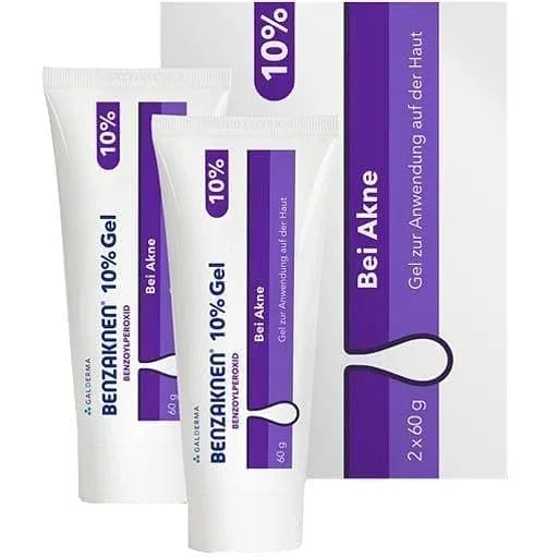 Benzaknen 10% Gel, against severe acne, benzoyl peroxide