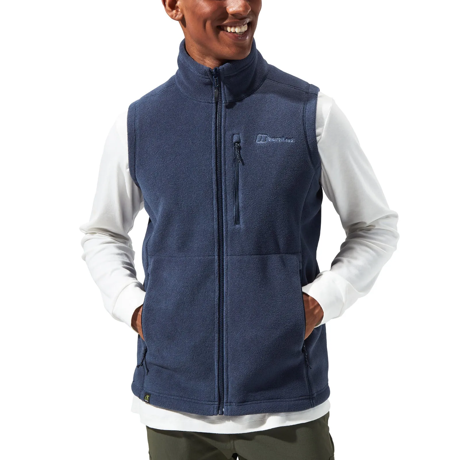 Berghaus Mens Prism Polartec InterActive Full Zip Fleece Vest