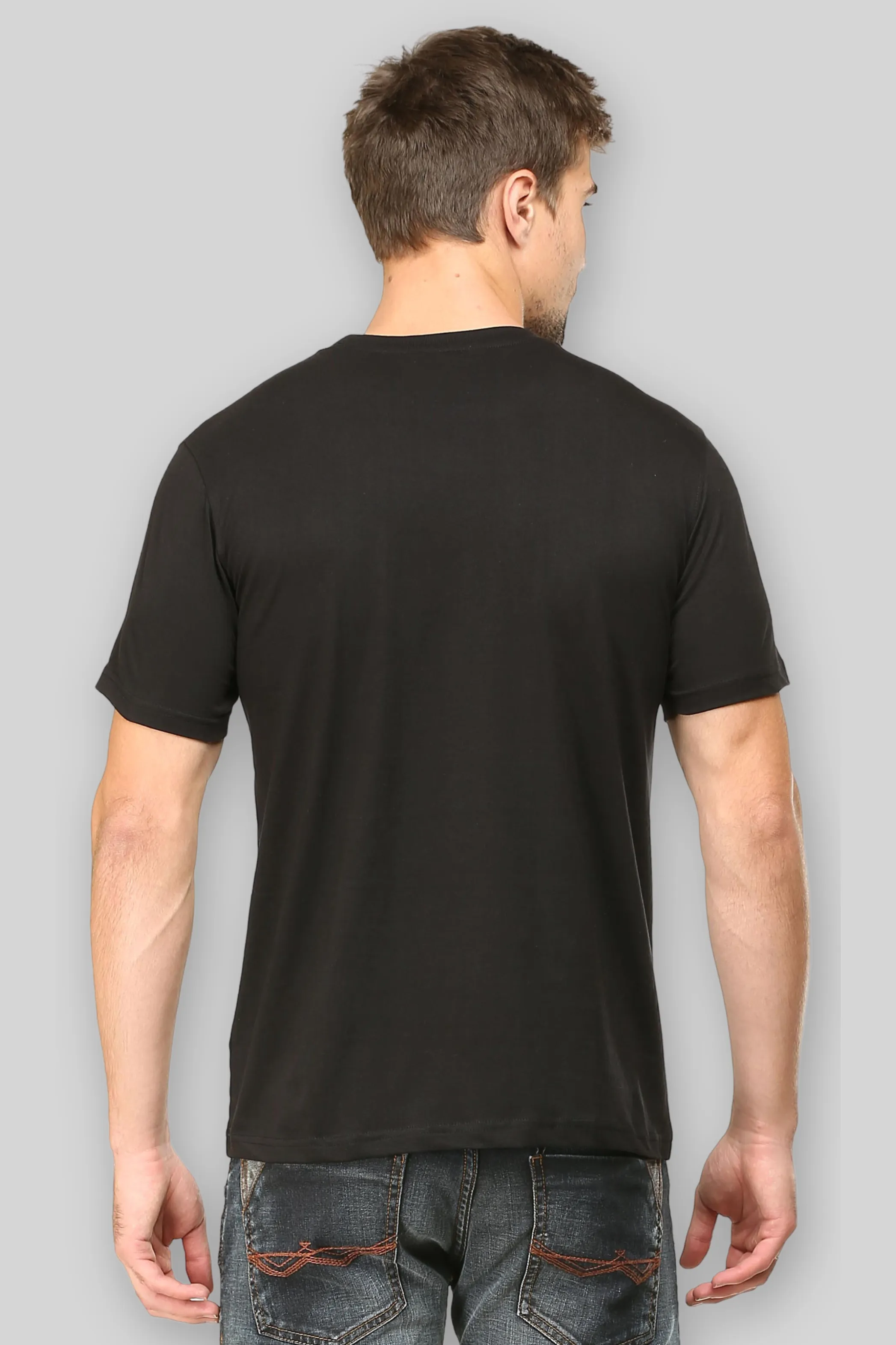 Black T-shirt for men