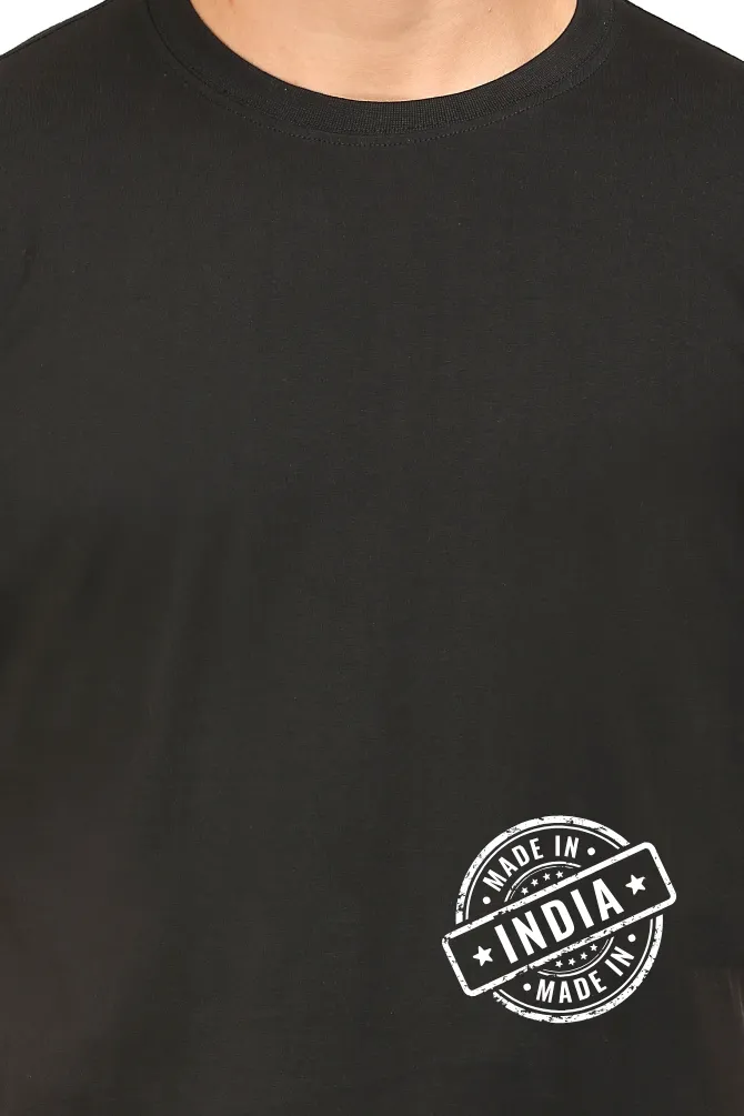 Black T-shirt for men