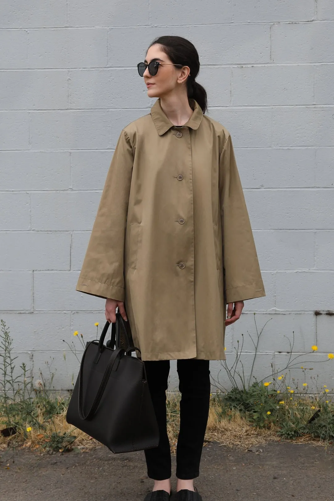 BLYTHE TRAVEL TRENCH RAIN COAT