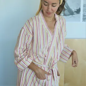 BOHO STRIPES Robe