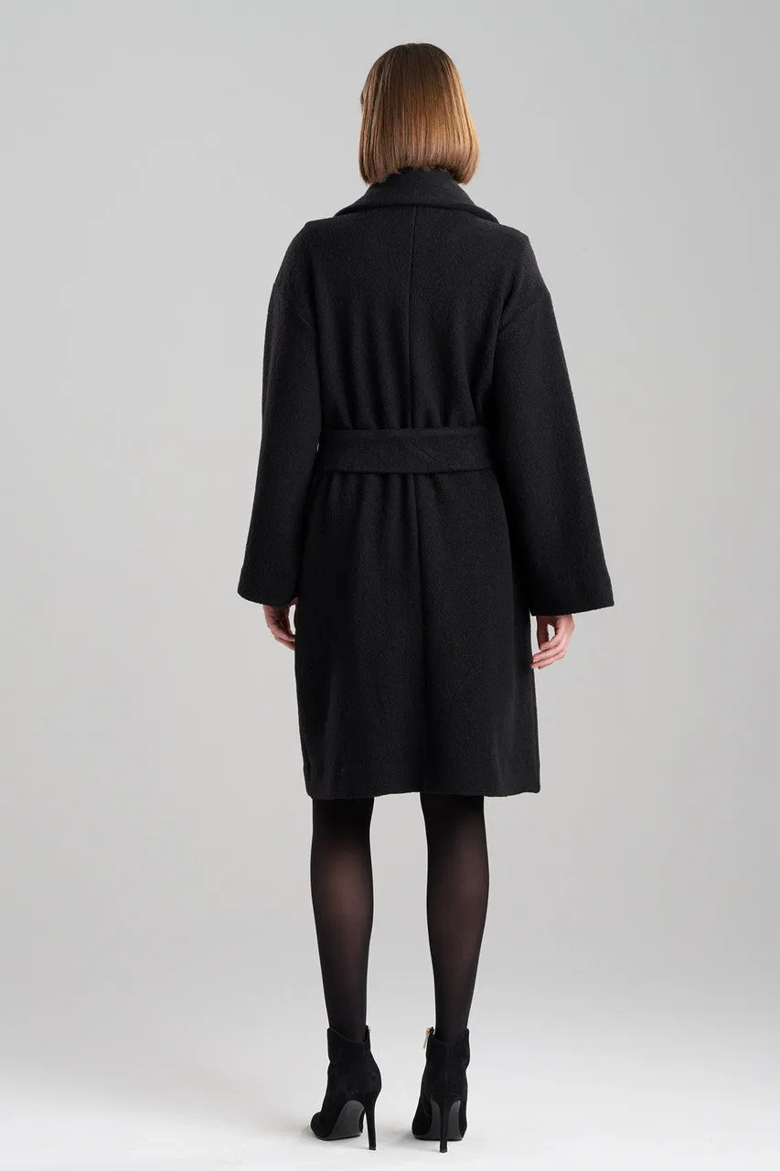 Boiled Wool Coat