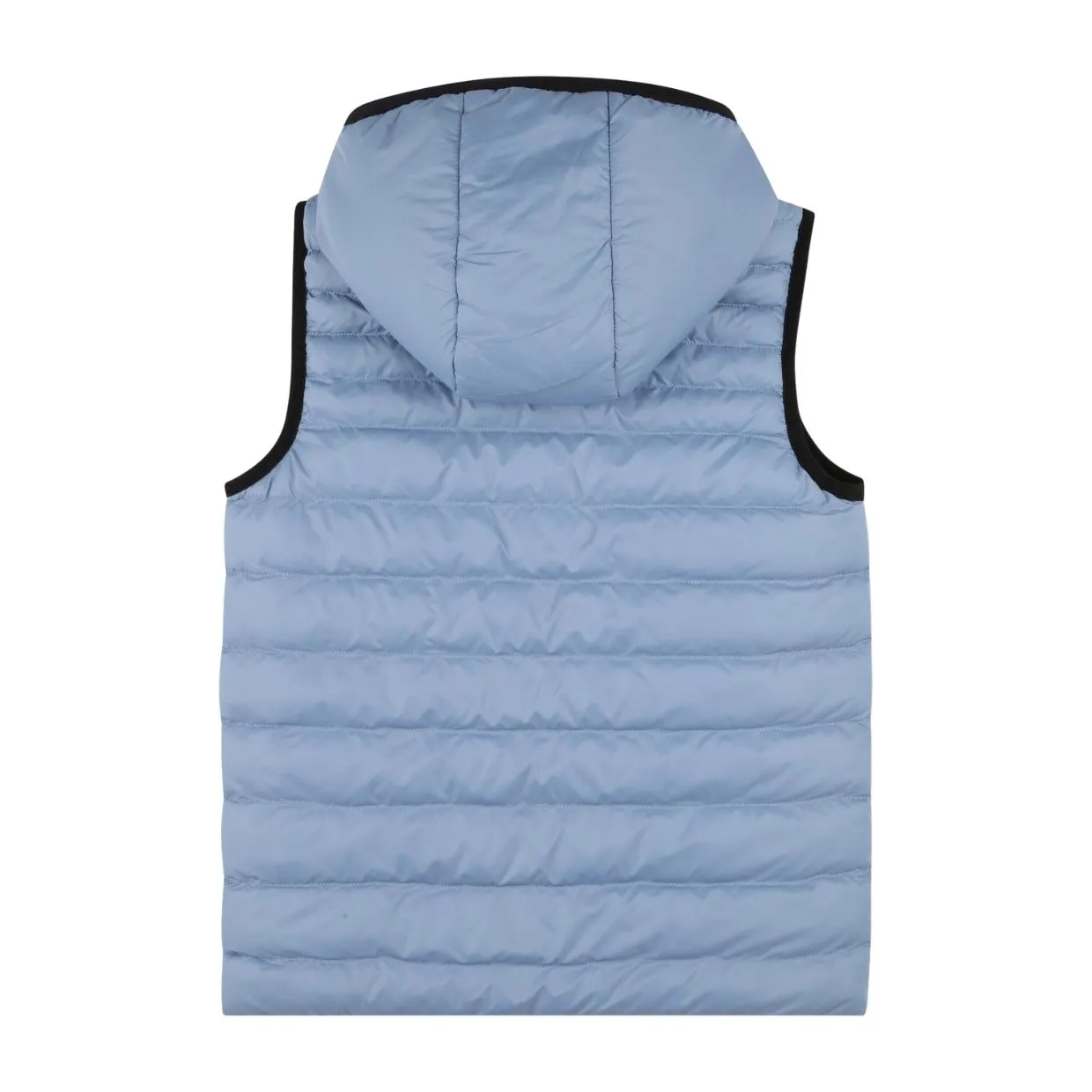 BOSS Kids Medium Grey Reversible Hooded Gilet