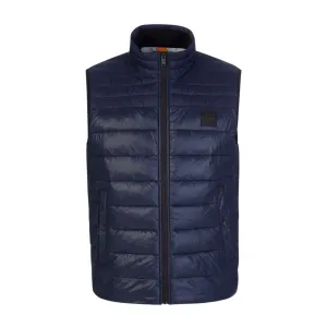 BOSS  Odena Navy Quilted Gilet