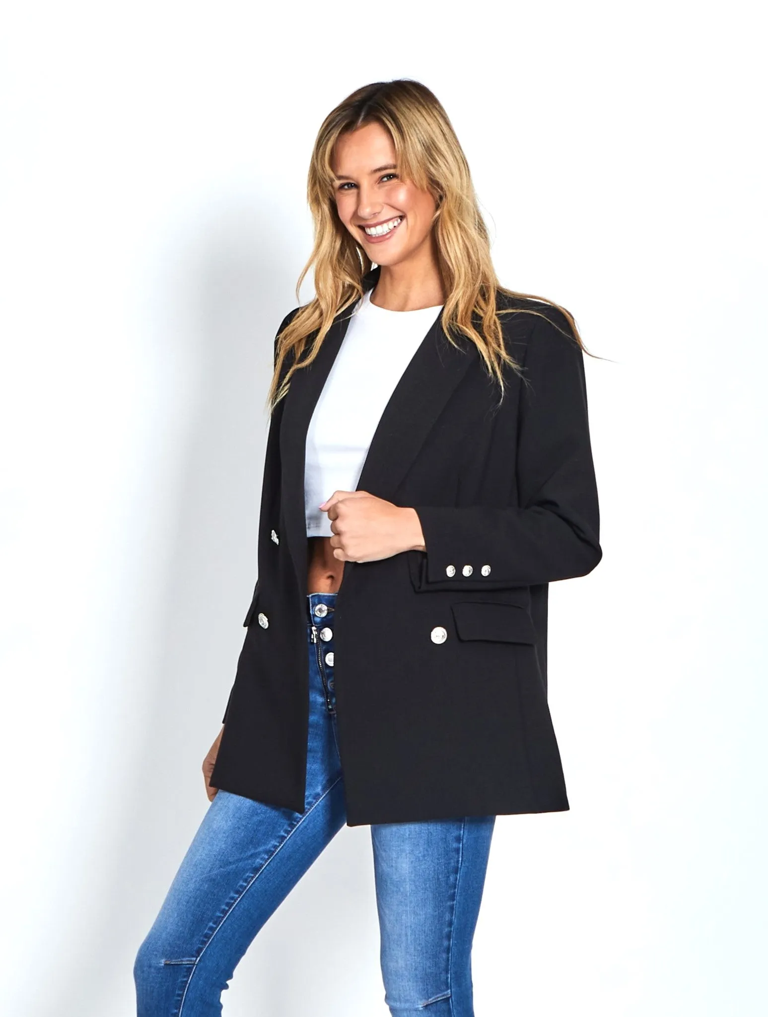 Boyfriend Blazer - Black