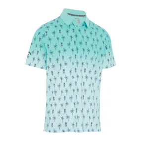 Callaway Golf Mojito Ombre Print Polo Shirt CGKSE099 - Limpet Shell