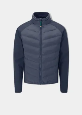 Calsall Men's Hybrid Jacket In Navy - Regular Fit