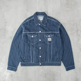 Carhartt WIP Orlean Jacket - Blue / White