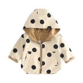 Casual Sweet Windbreak With Hood For Boys/Girls