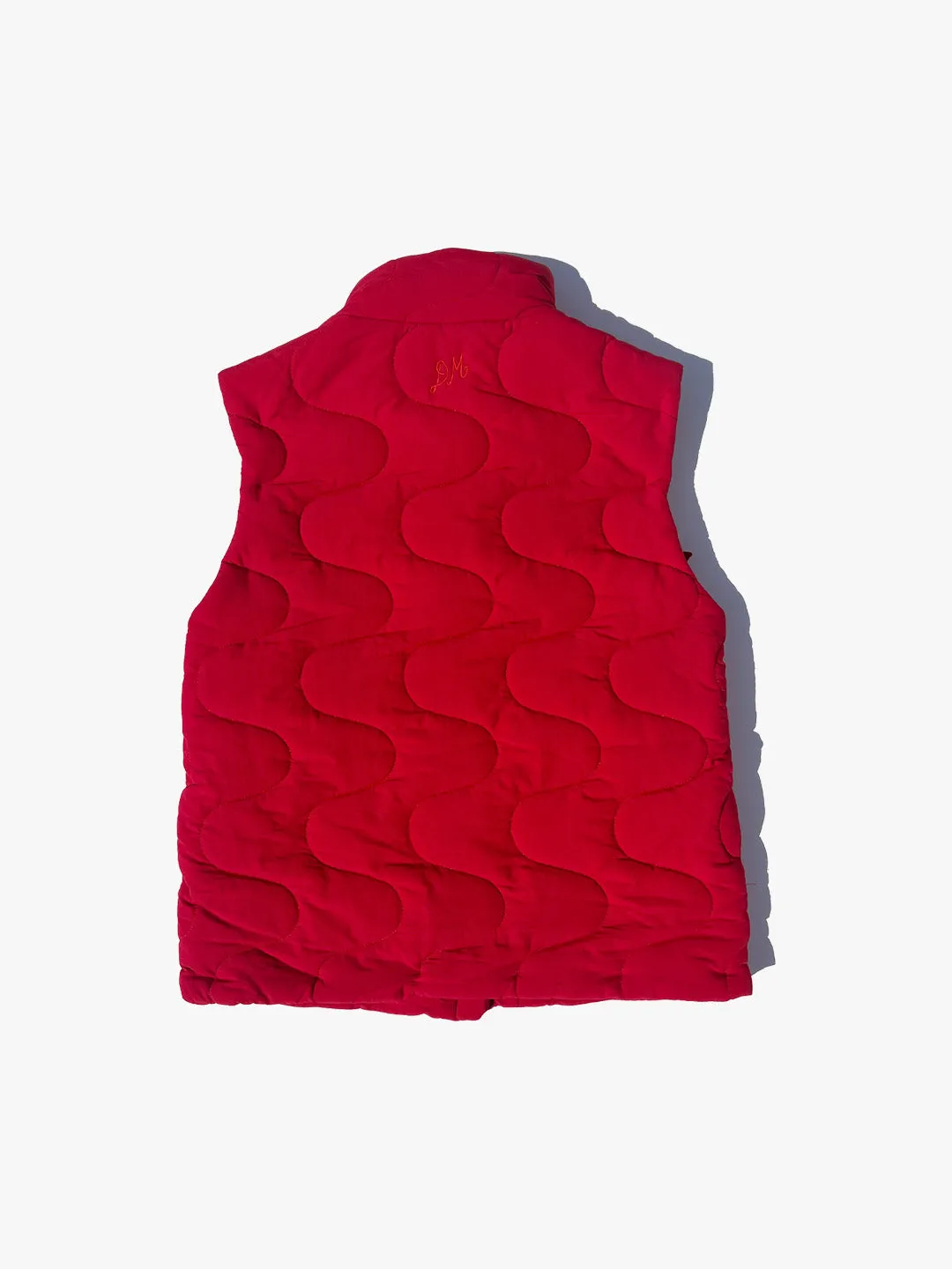 Celeste Gilet - Chili Red