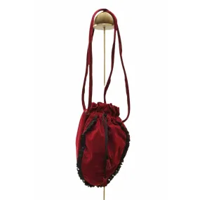 Chantal Thomass Velvet Drawstring Shoulder Bag