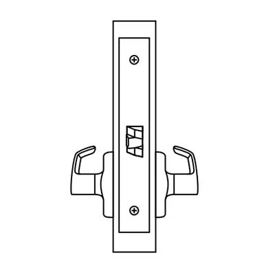 Corbin Russwin ML2010-CSM Passage or Closet Mortise Lock, Citation Lever, M Escutcheon