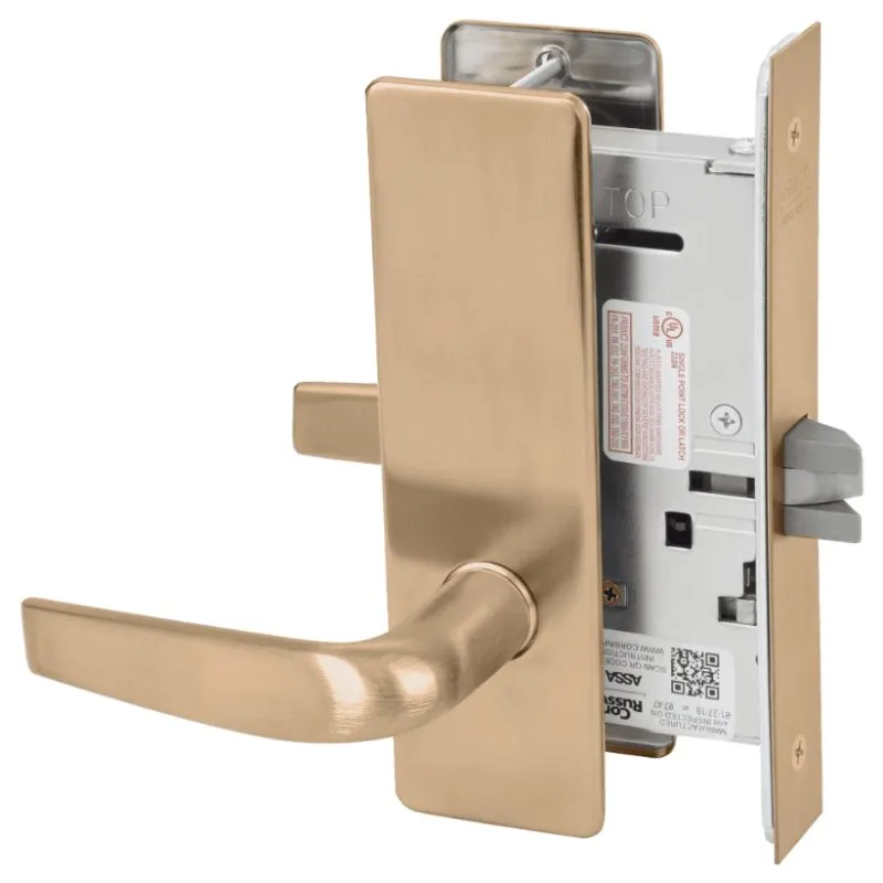 Corbin Russwin ML2010-CSM Passage or Closet Mortise Lock, Citation Lever, M Escutcheon