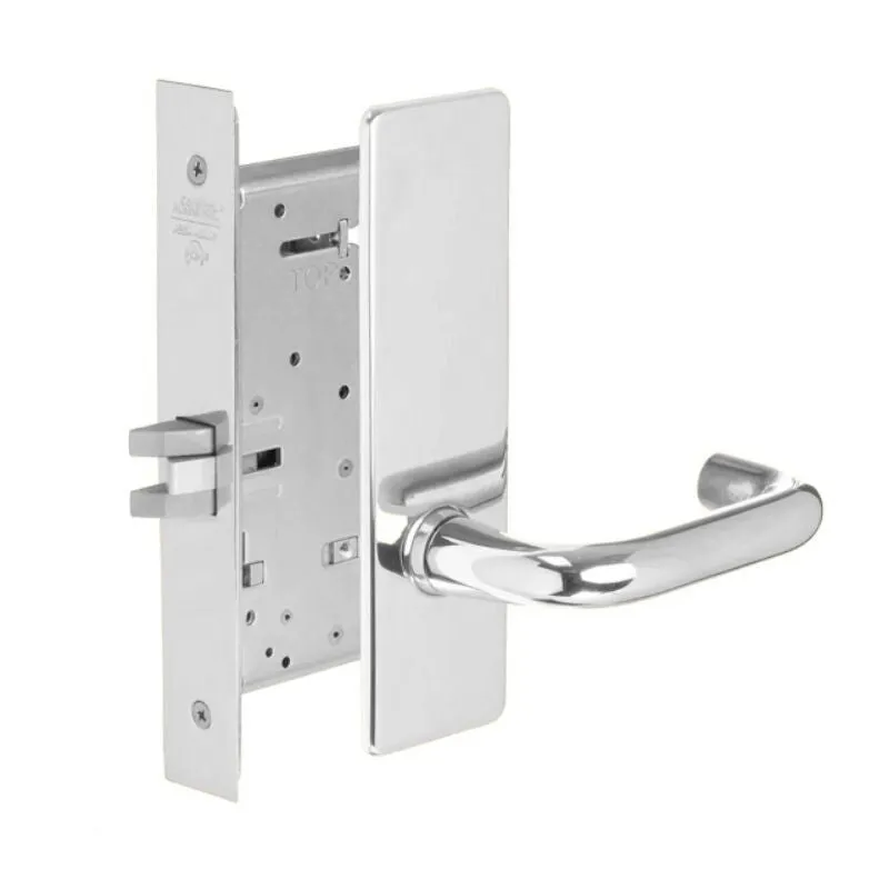 Corbin Russwin ML2010-LWM Passage or Closet Mortise Lock, Lustra Lever, M Escutcheon