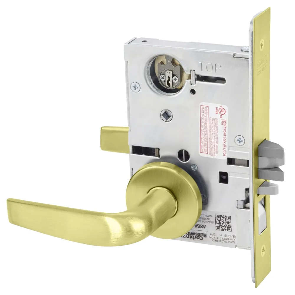 Corbin Russwin ML2051-CSA Entrance or Office Mortise Lock, Citation Lever, A Rose