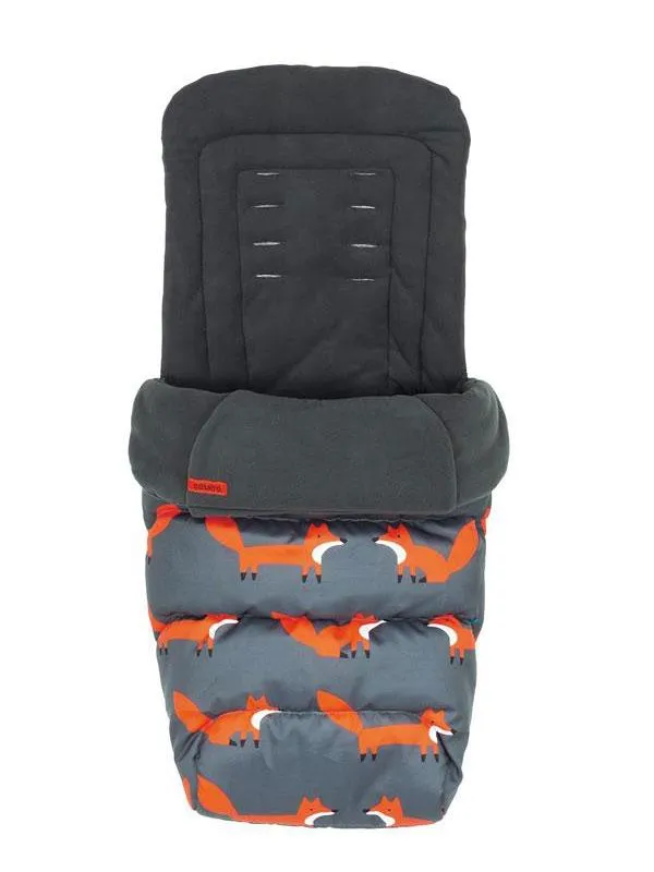 Cosatto Footmuff Charcoal Mister Fox