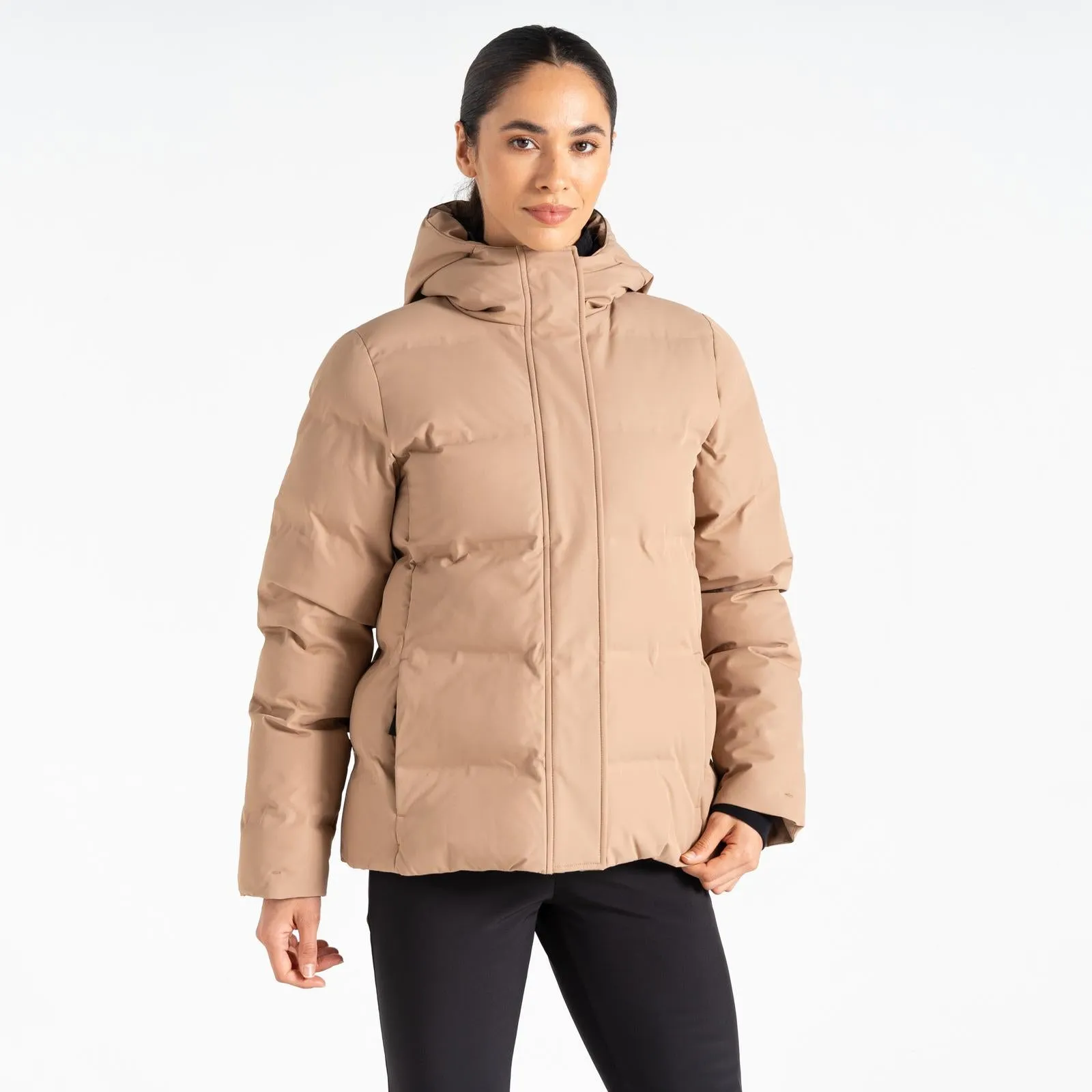 Dare 2b Womens Entrusted Hooded Padded Ski Jacket