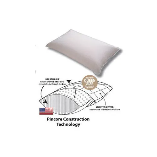 Deluxe Pure Latex Pincore Pillow by Logan & Mason