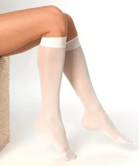 DermaSilk Knee Length Undersocks - Long (2 Pairs)