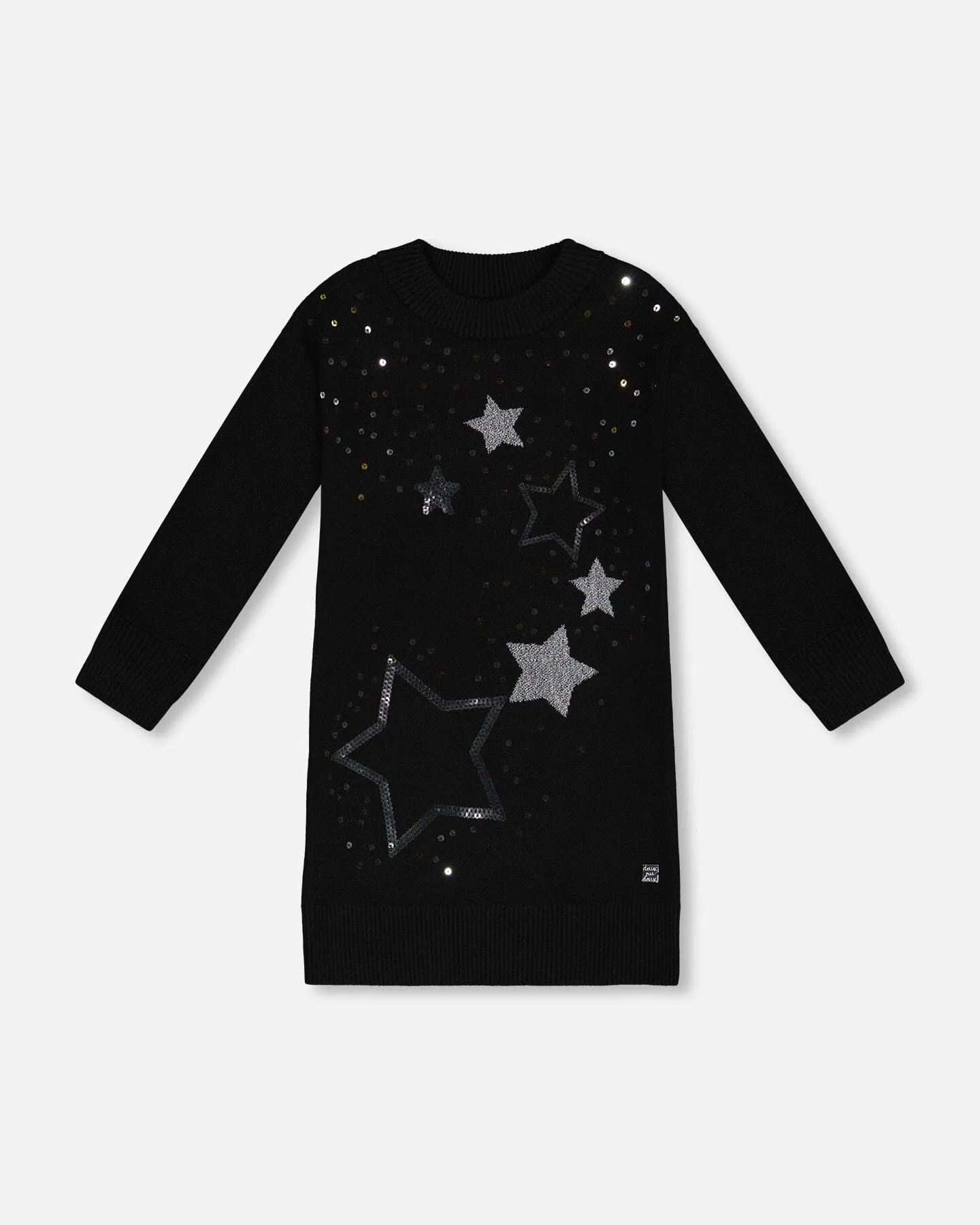 DPD Knitted Star Sequins Dress