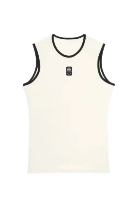 EarthTone Sleeveless Undervest / White Sand