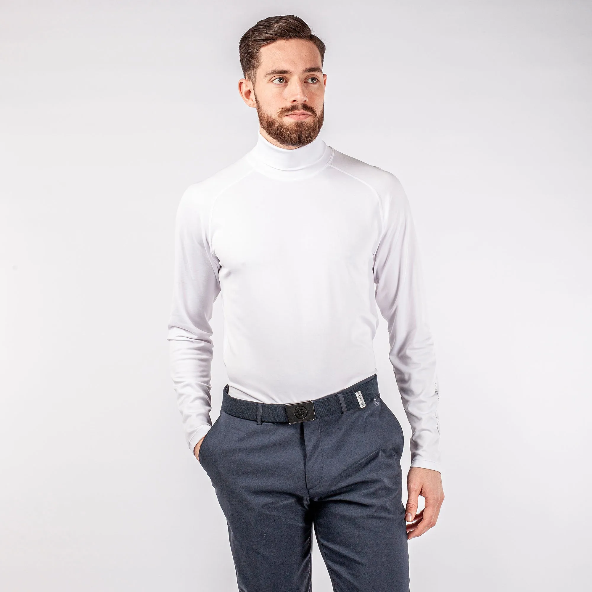 Edwin Roll Neck Polo